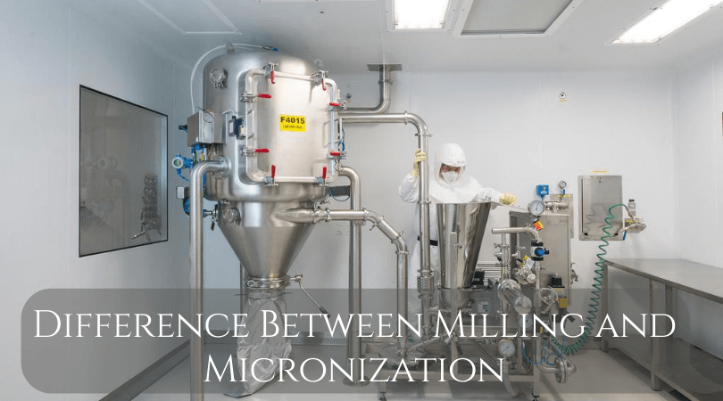 milling and micronization